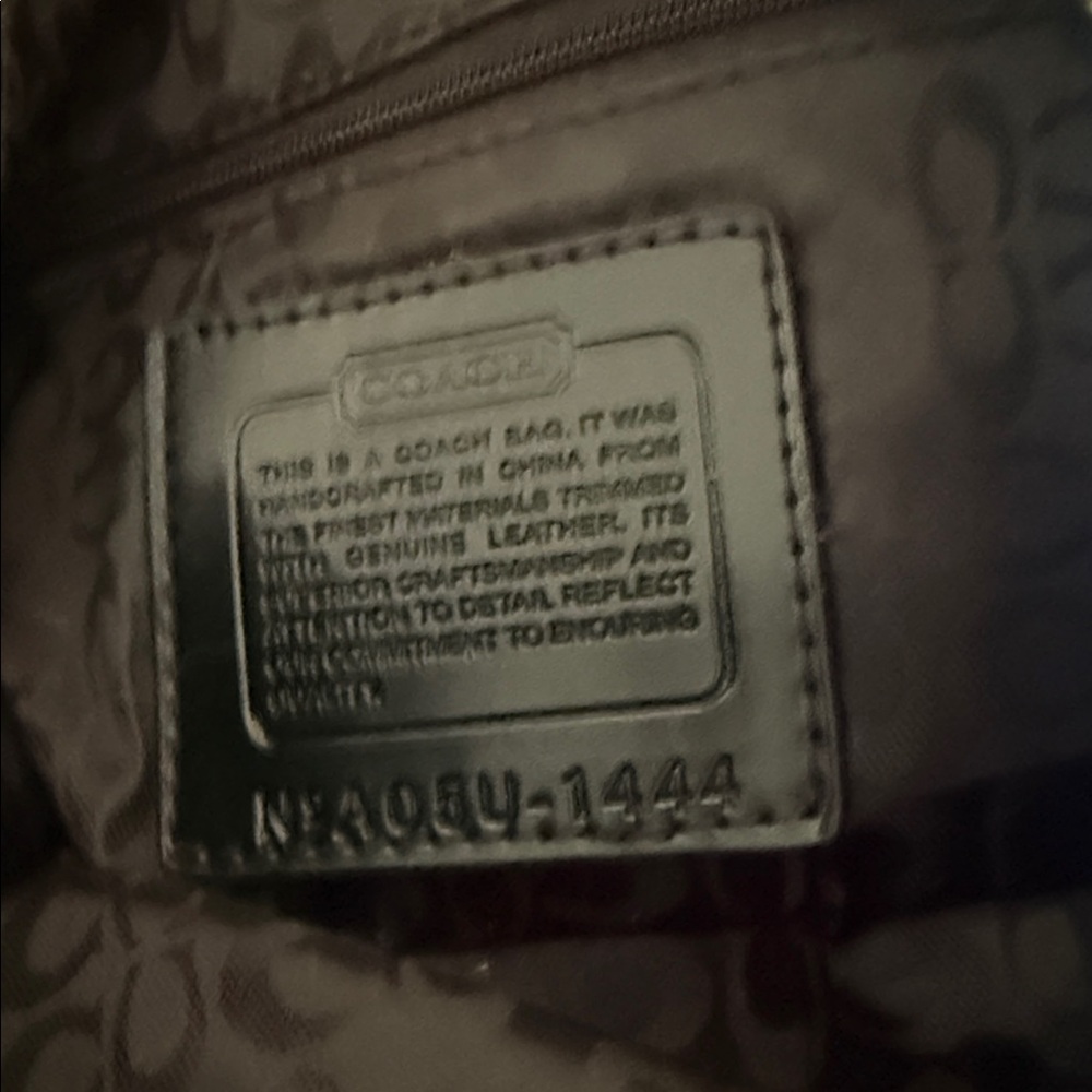 Coach duffelbag - Picture 12 of 12